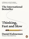 Thinking, Fast and Slow (eBook)